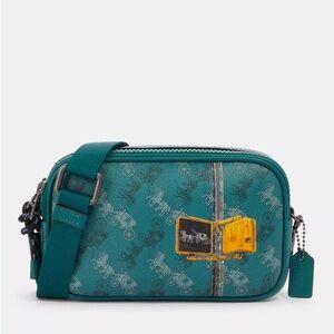 Teal Coach Women's Crossbody Bag